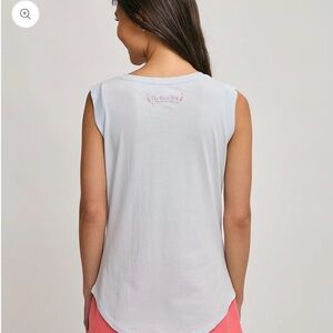 The Black Dog Women's Pillow Blue Tank Top
